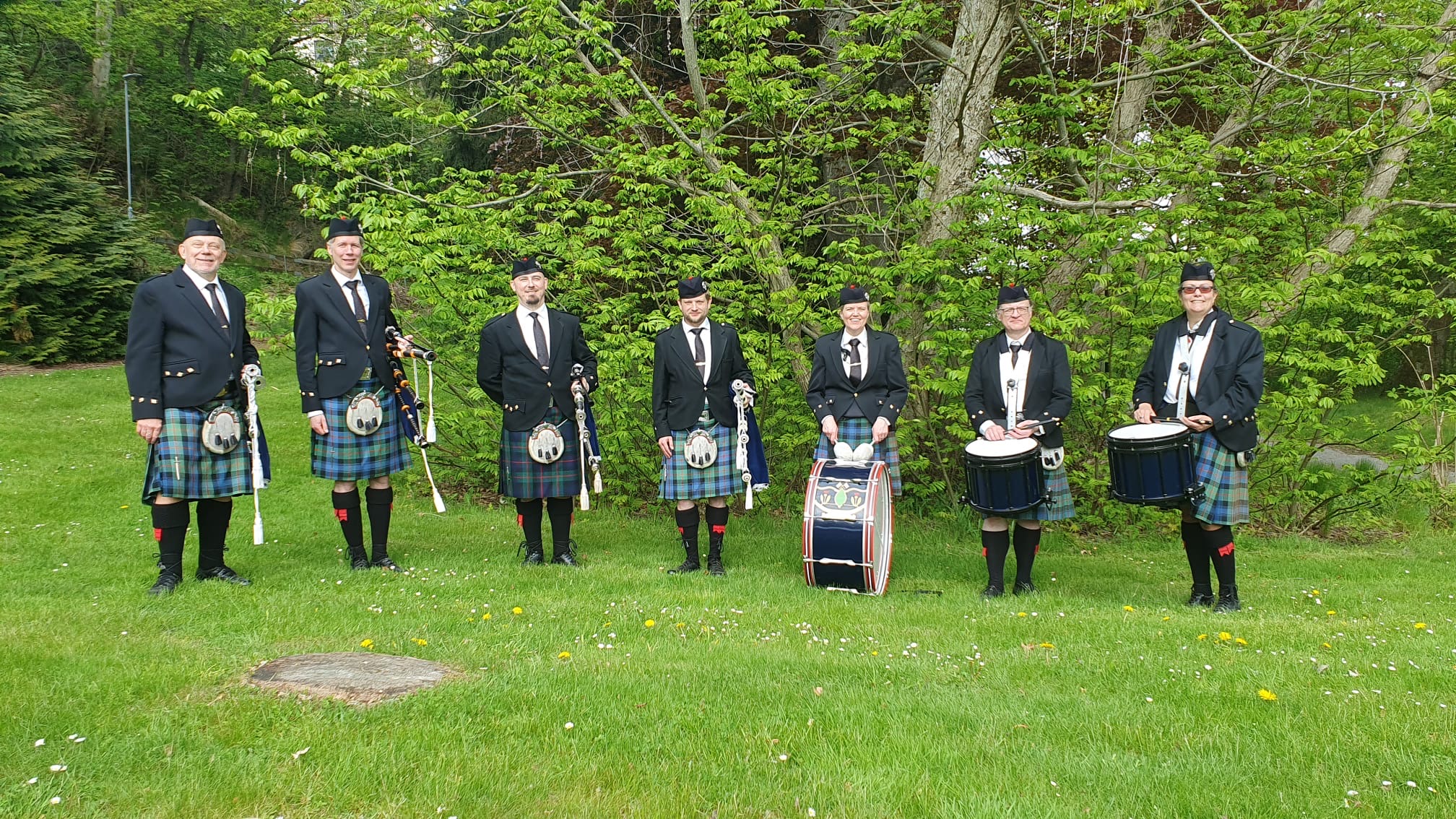 the Murray Pipes & Drums i Trollhättan 2025